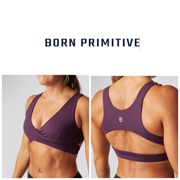 Born Primitive Deep Purple Sports Bra XS - Picture 1 of 6